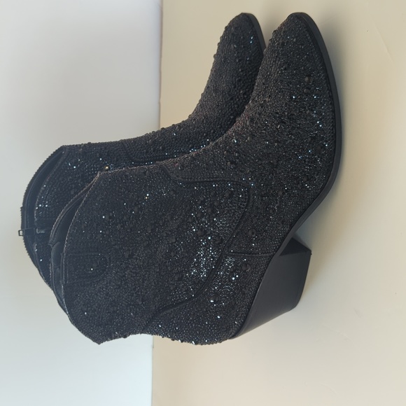 NWT Corky's Rhinestone Round Toe Booties - Picture 2 of 8
